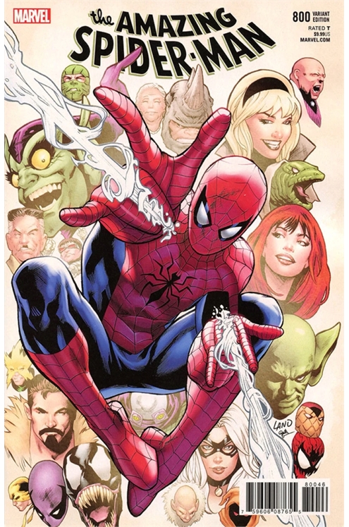 Amazing Spider-Man #800 Signed By Stan Lee