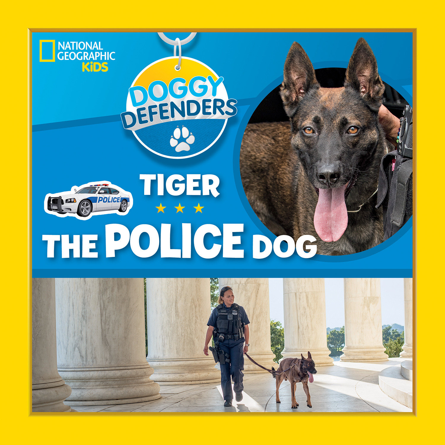 Doggy Defenders: Tiger The Police Dog (Hardcover Book)
