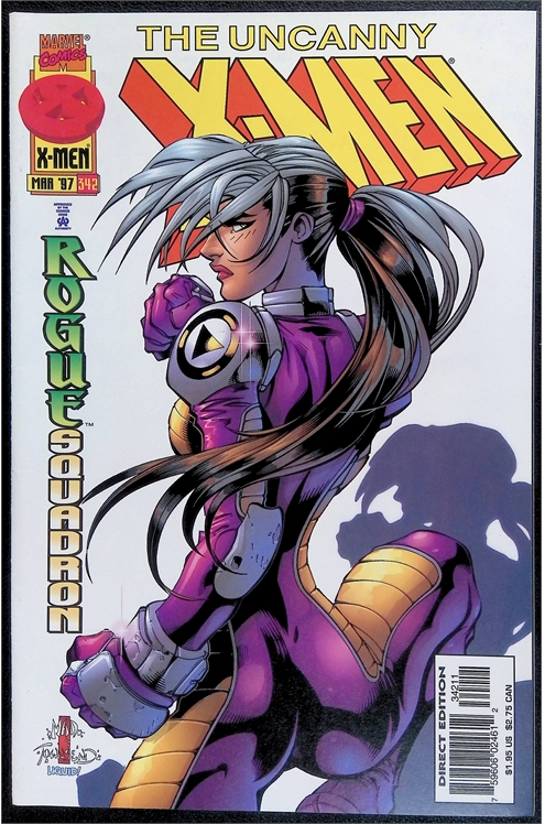 Uncanny X-Men #342 [1997 Direct Edition]