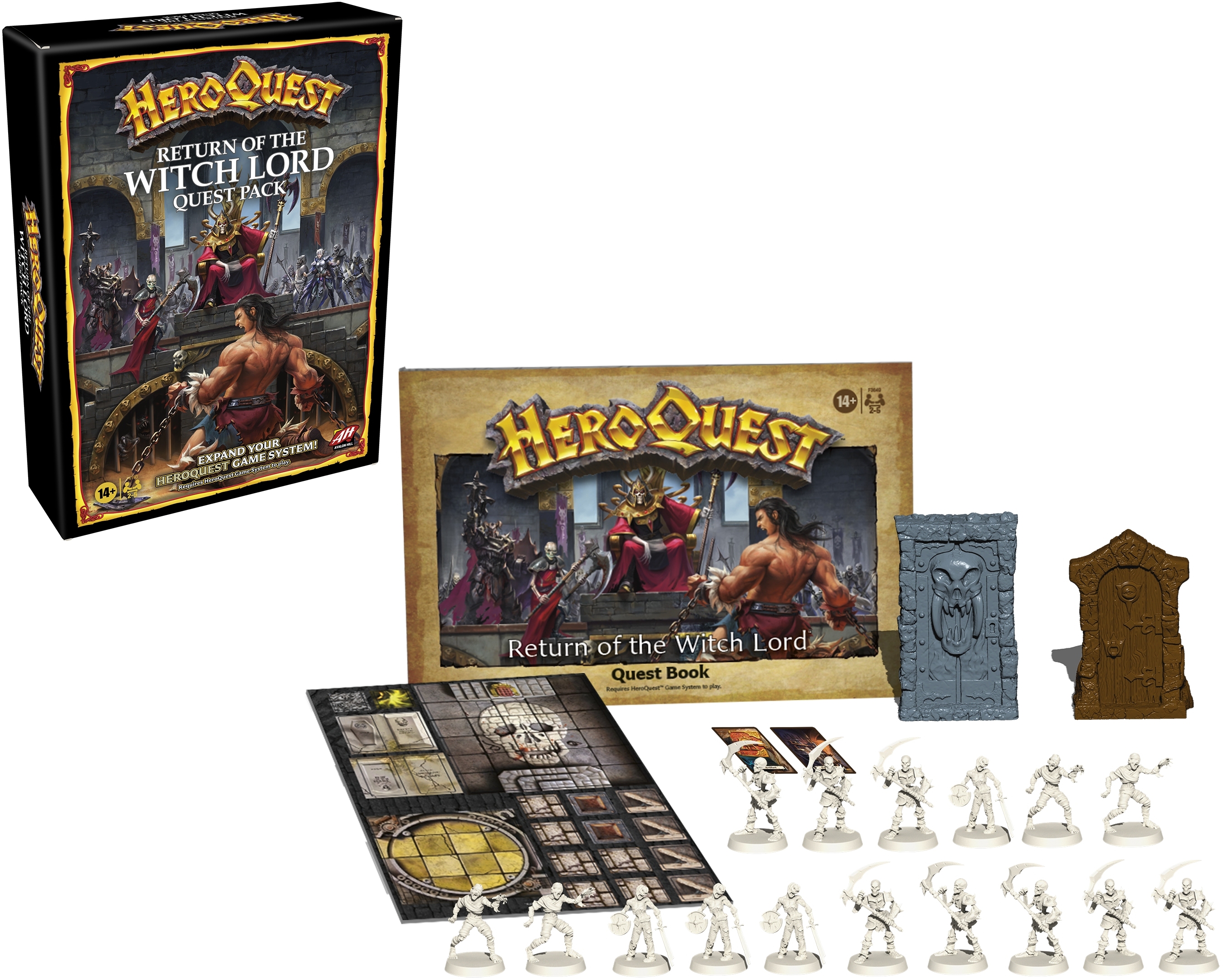 Avalon Hill Heroquest Return of The Witch Lord Quest Pack