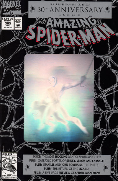 The Amazing Spider-Man #365 [Direct](1963) -Very Fine (7.5 – 9)