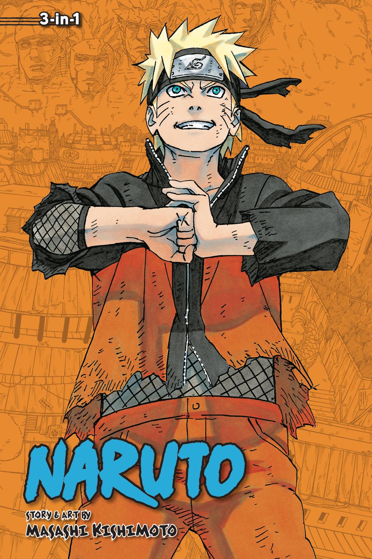 Naruto 3-In-1 Edition Manga Volume 22