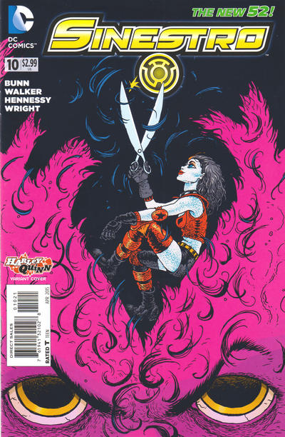 Sinestro #10 Harley Quinn Variant Edition (2014)