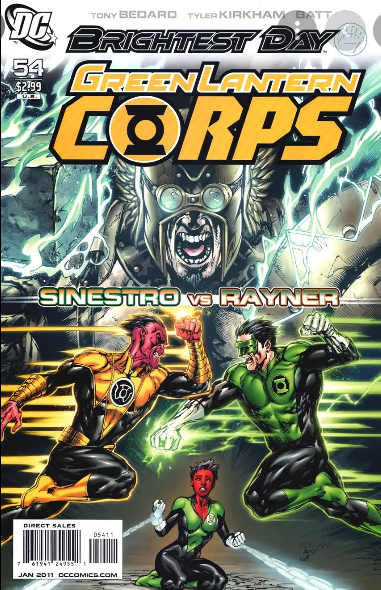 Green Lantern Corps #54 (Brightest Day) (2006)