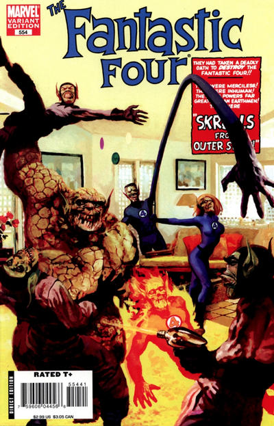 Fantastic Four #554 [Variant Edition - Arthur Suydam]-Fine