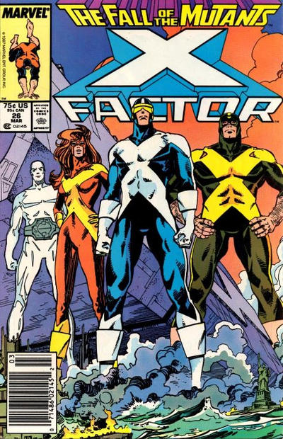 X-Factor #26 [Newsstand] - Fn-