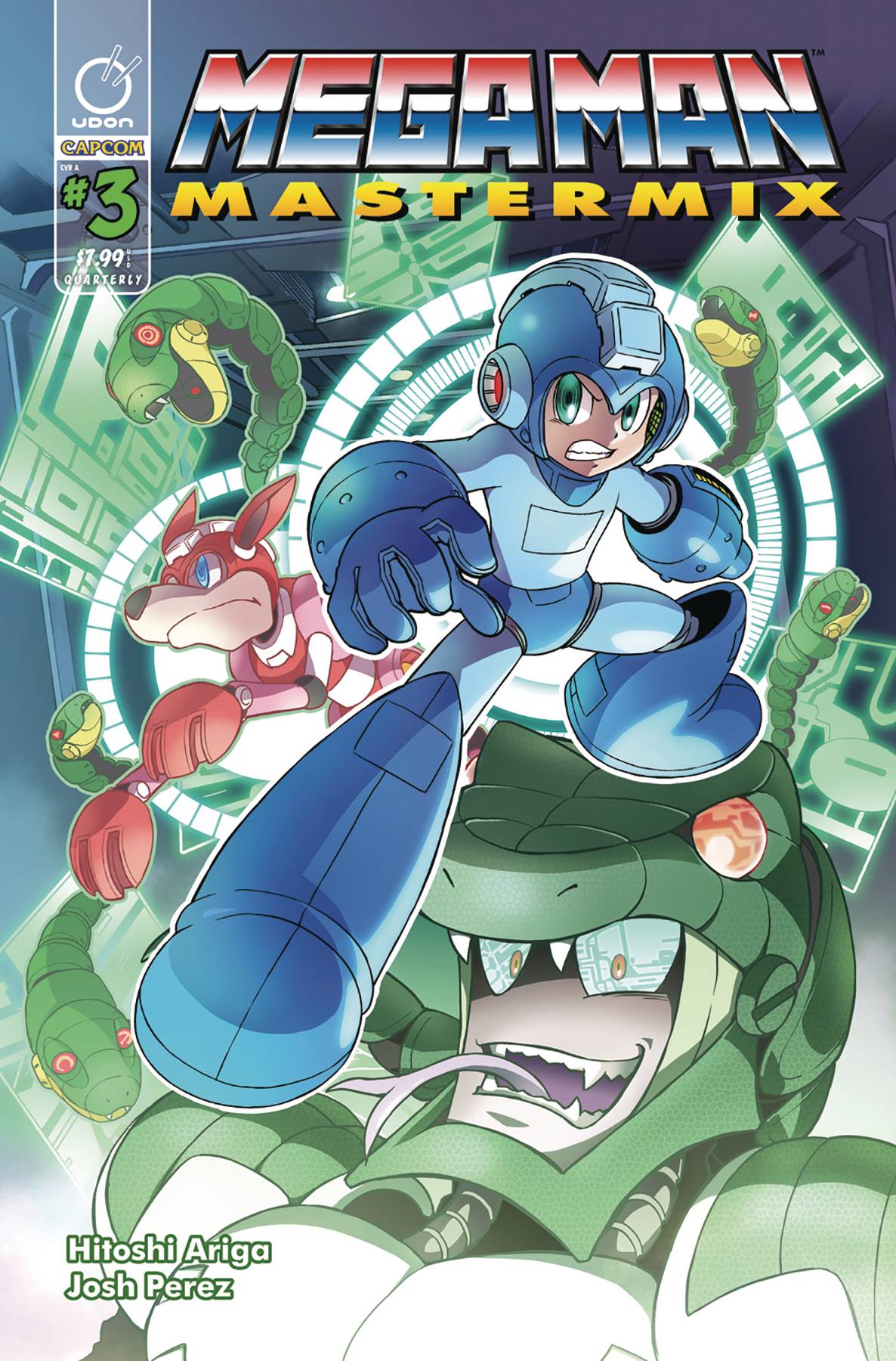 Mega Man Mastermix #3 Cover A Ariga