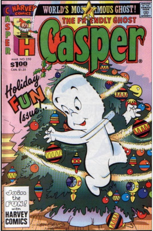 The Friendly Ghost, Casper Holiday Fun Issue #250