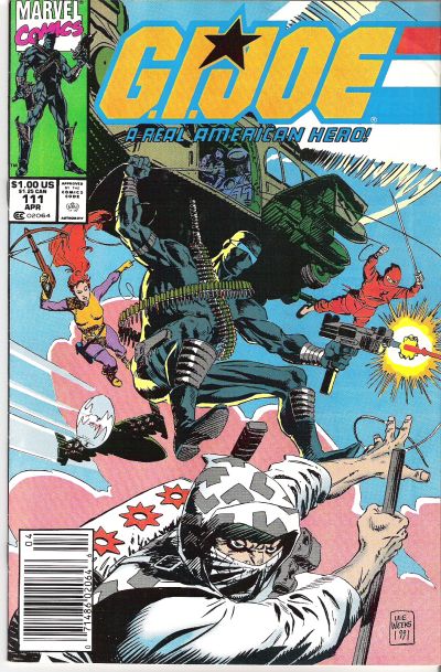 G.I. Joe, A Real American Hero #111 [Newsstand]-Fine (5.5 – 7)