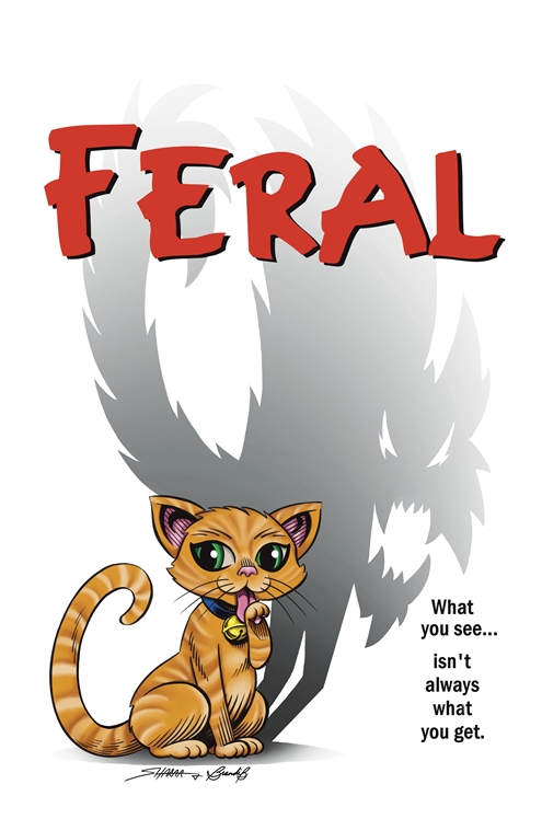 Feral #1 Signed Coy's Comics Exclusive Sharar Gremlins Homage