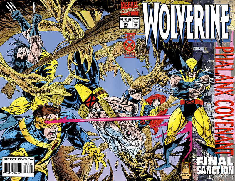Wolverine #85 [Direct Edition - Foil Enhanced Cover]-Near Mint (9.2 - 9.8)