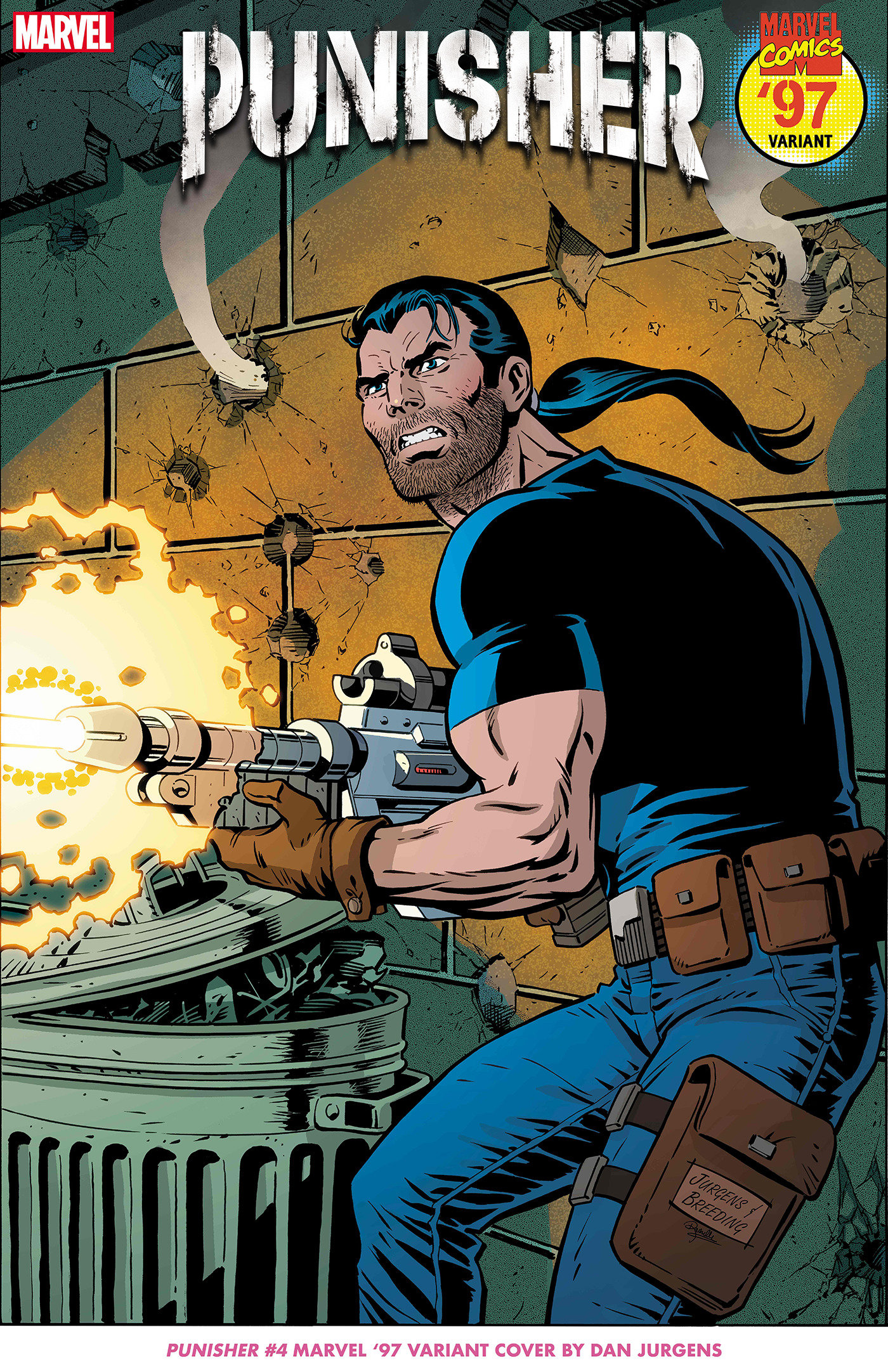 Punisher #4 Dan Jurgens Marvel 97 Variant