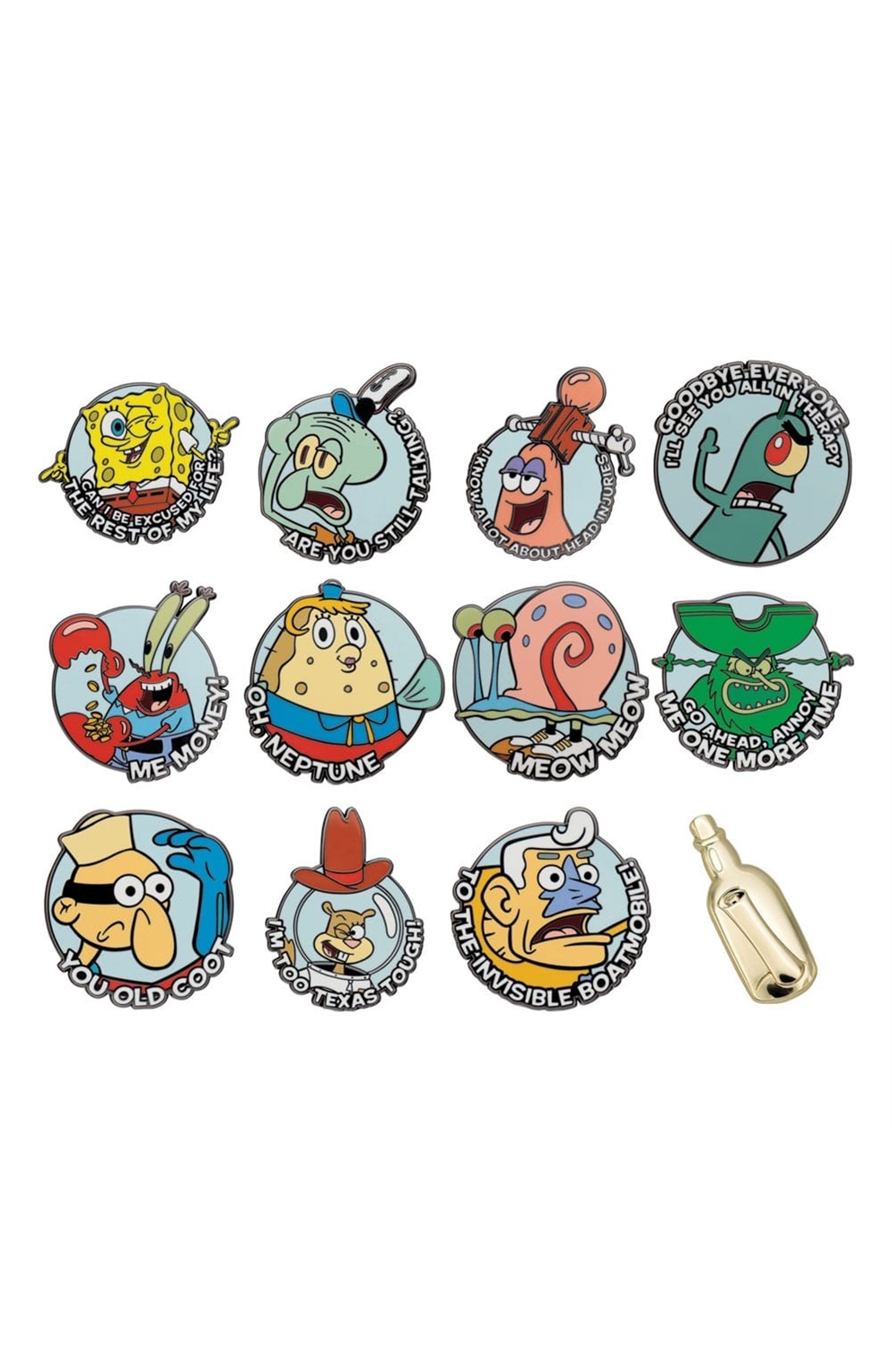 Spongebob Squarepants Mystery Mini Enamel Pin Badge