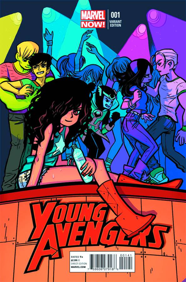 Young Avengers #1 (O'malley Variant) (2013)
