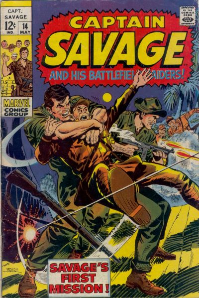 Capt. Savage And His Leatherneck Raiders #14-Very Fine (7.5 – 9)