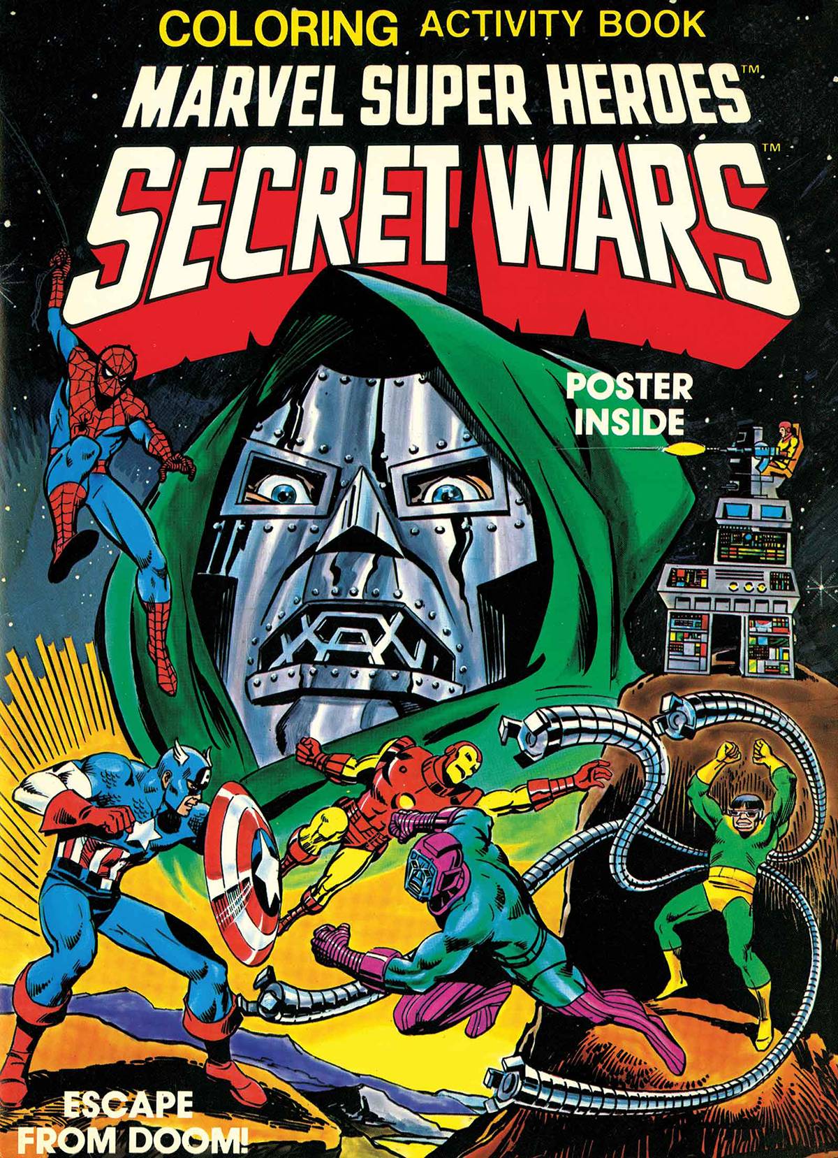Marvel Sh Secret Wars Activity Book Facsimile Collected Graphic Novel
