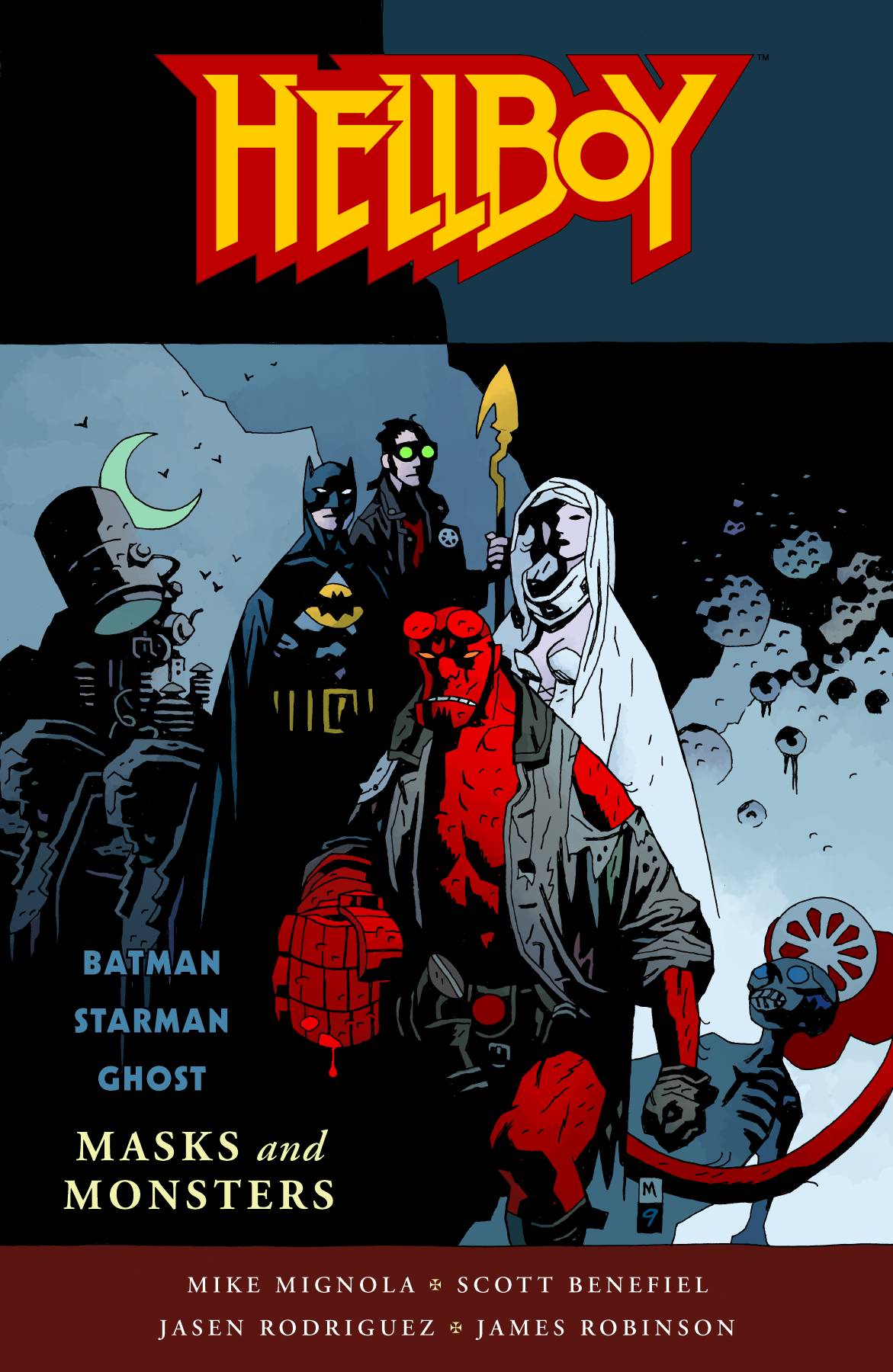 Hellboy Graphic Novel Masks And Monsters