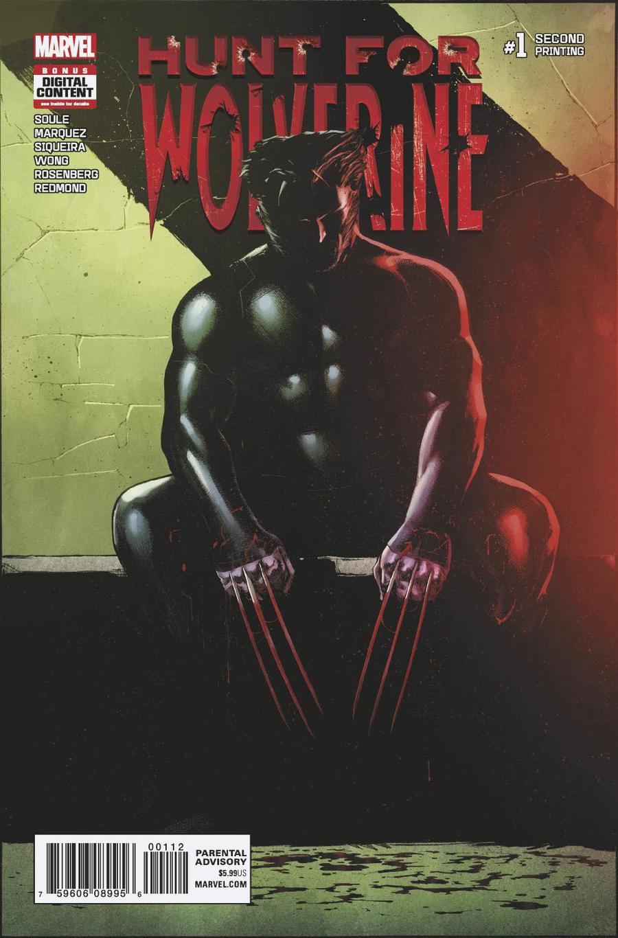 Hunt for Wolverine #1 2nd Printing Marquez Variant