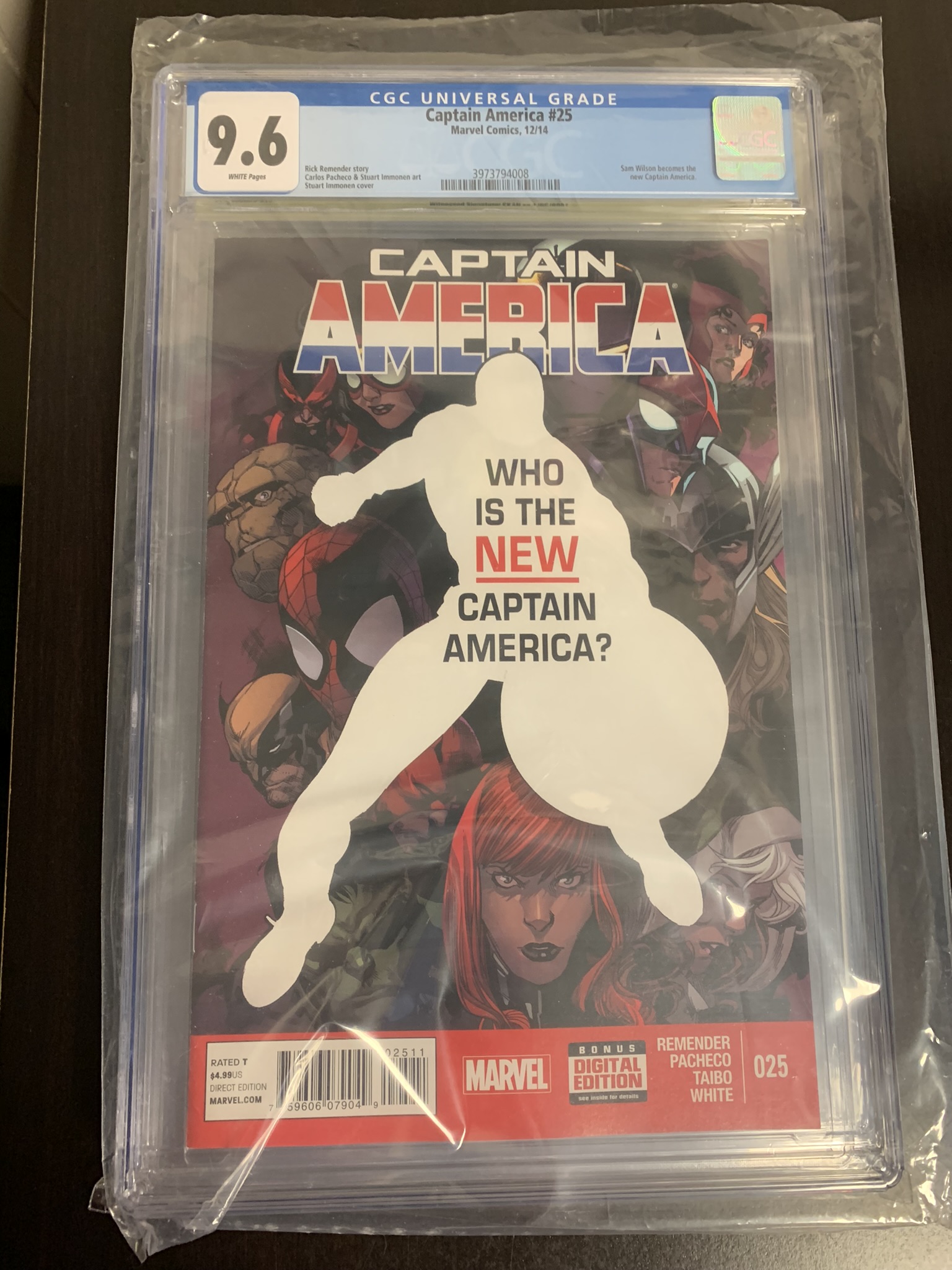 Captain America #25 CGC 9.6