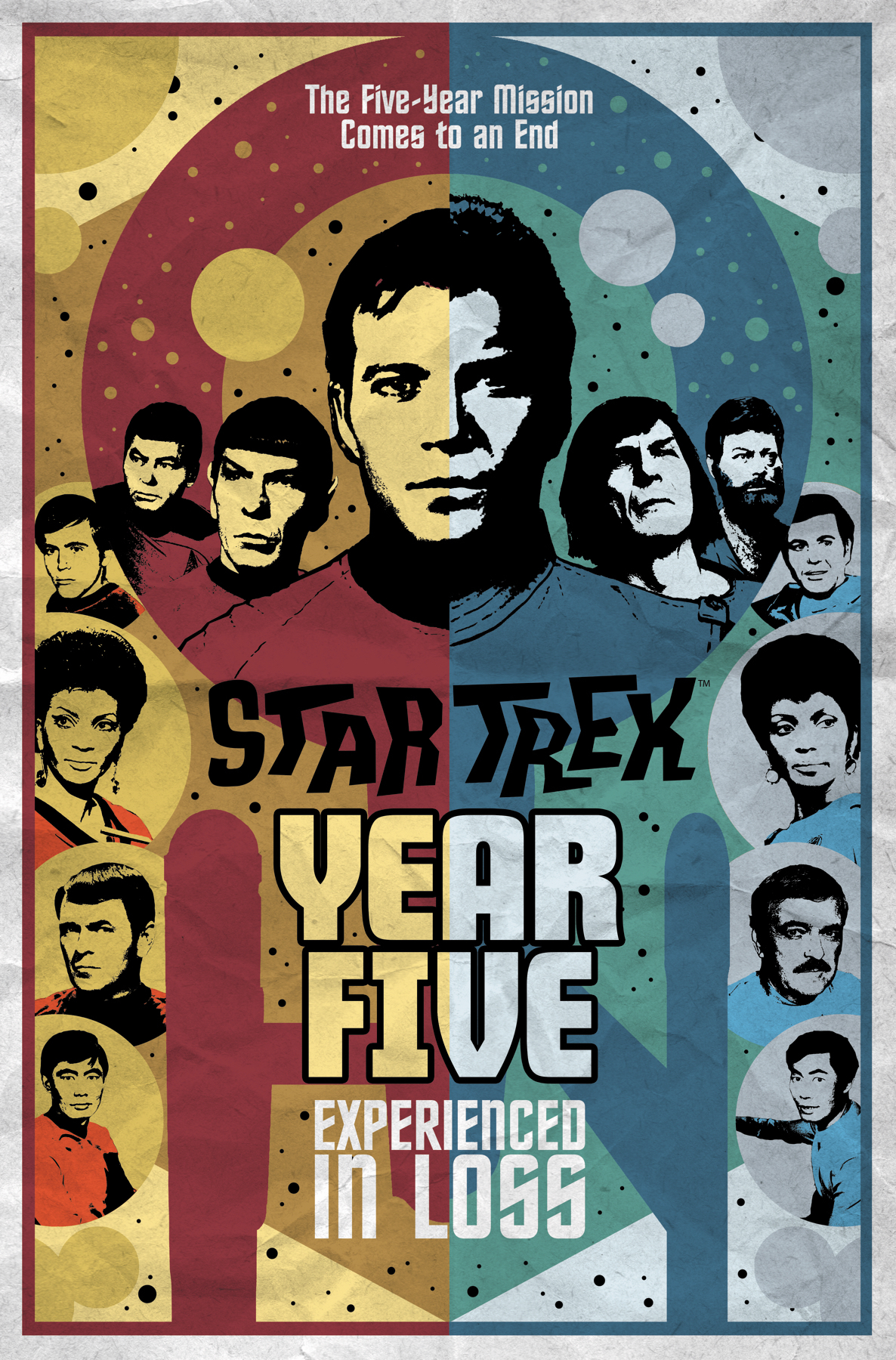 Star Trek Year Five Graphic Novel Volume 4 Experienced In Loss