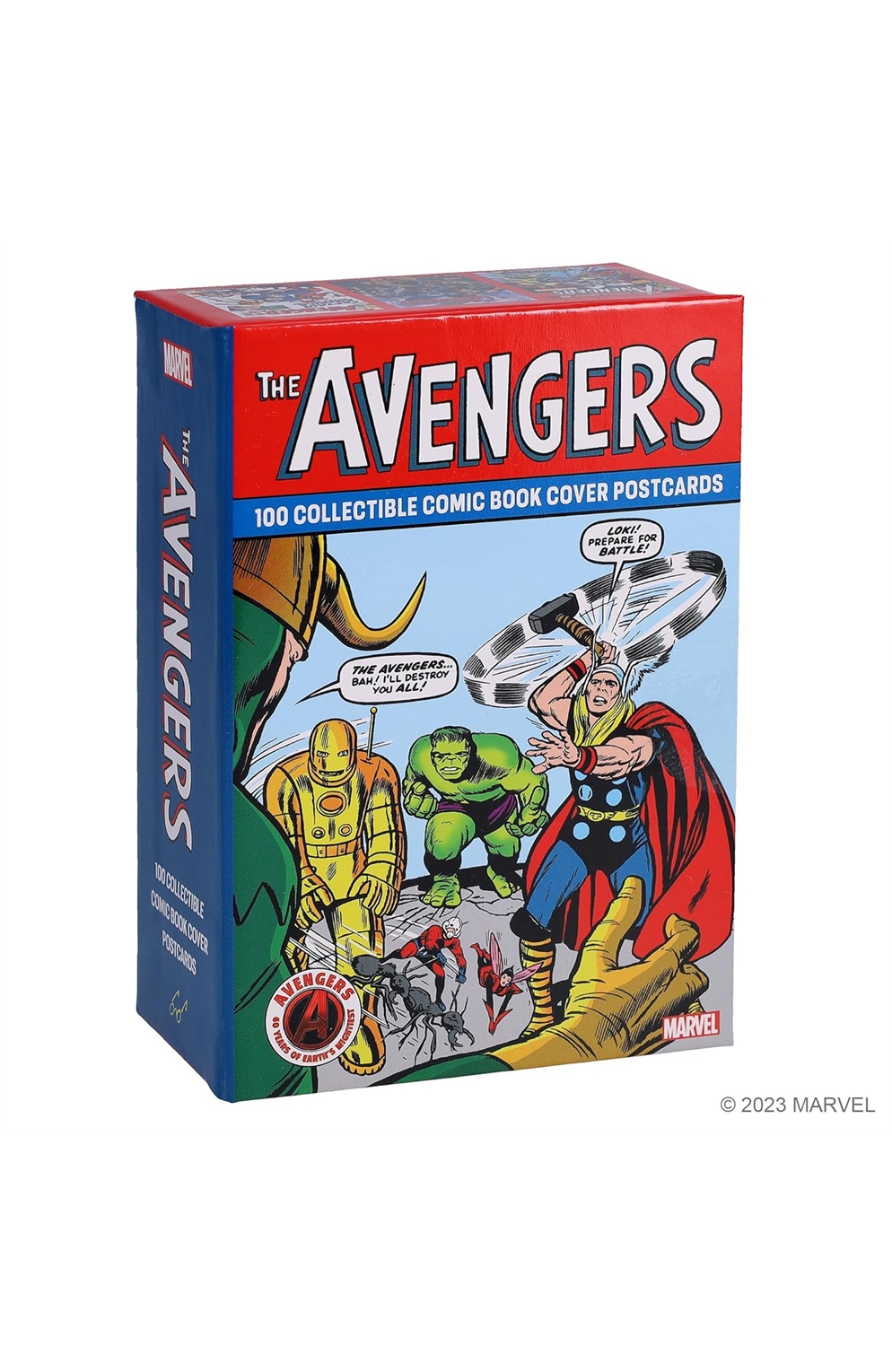 Avengers: 100 Collectible Comic Book Cover Postcards
