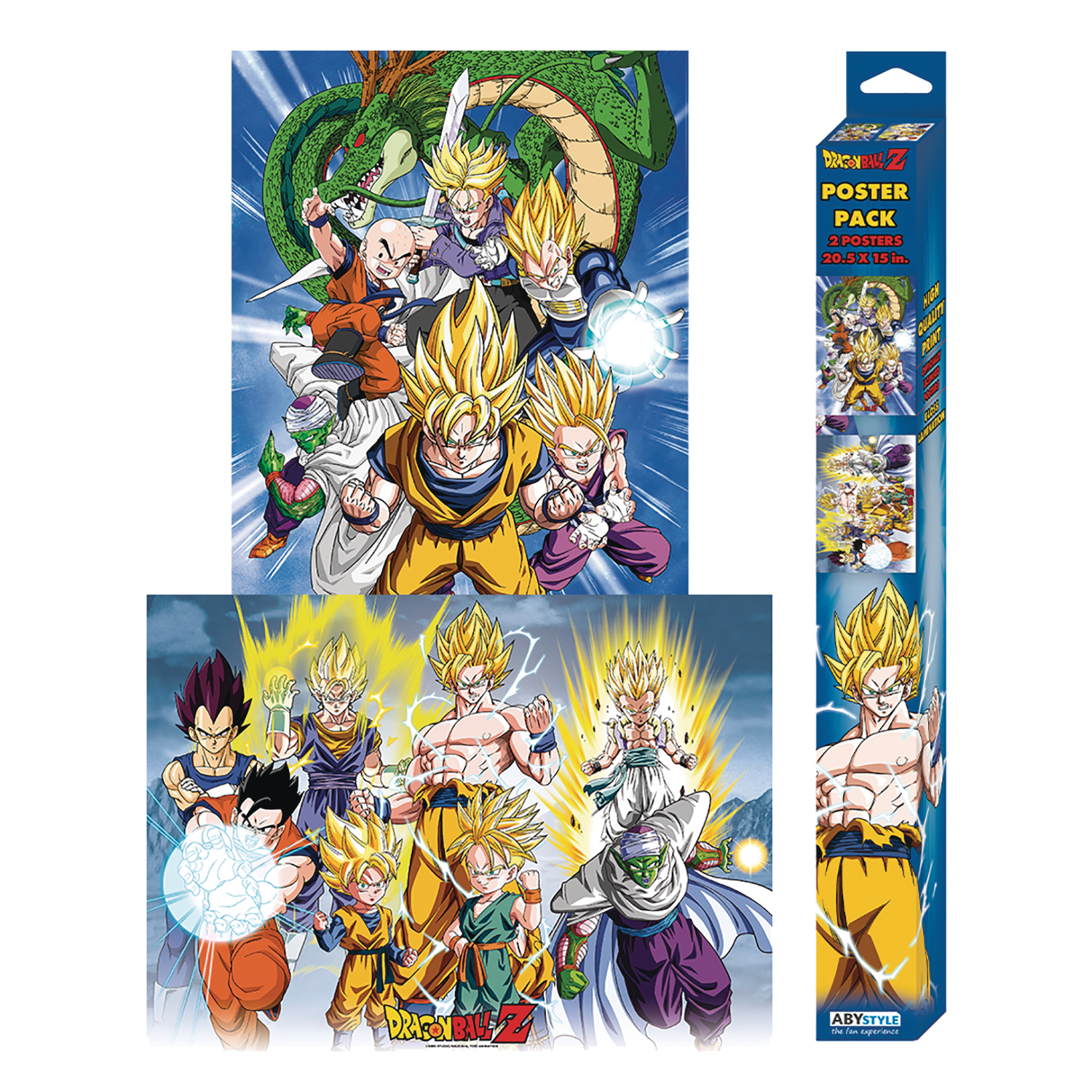 Dragon Ball Z Group Poster 2 Piece Set