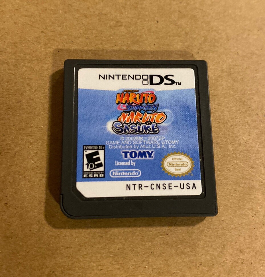 Nintendo Ds Naruto Shippuden Sasuke Cartridge Only 