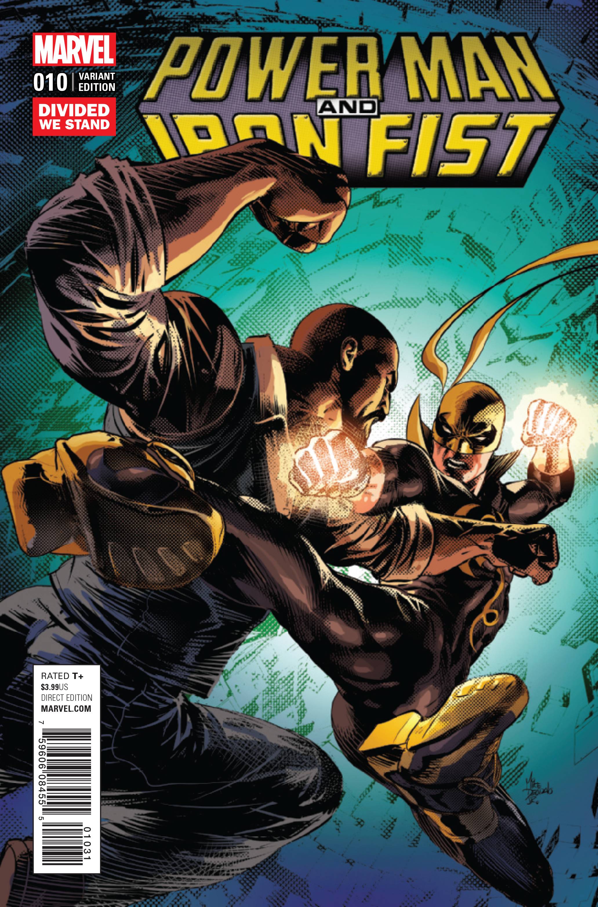 Power Man And Iron Fist #10 Divided We Stand Va