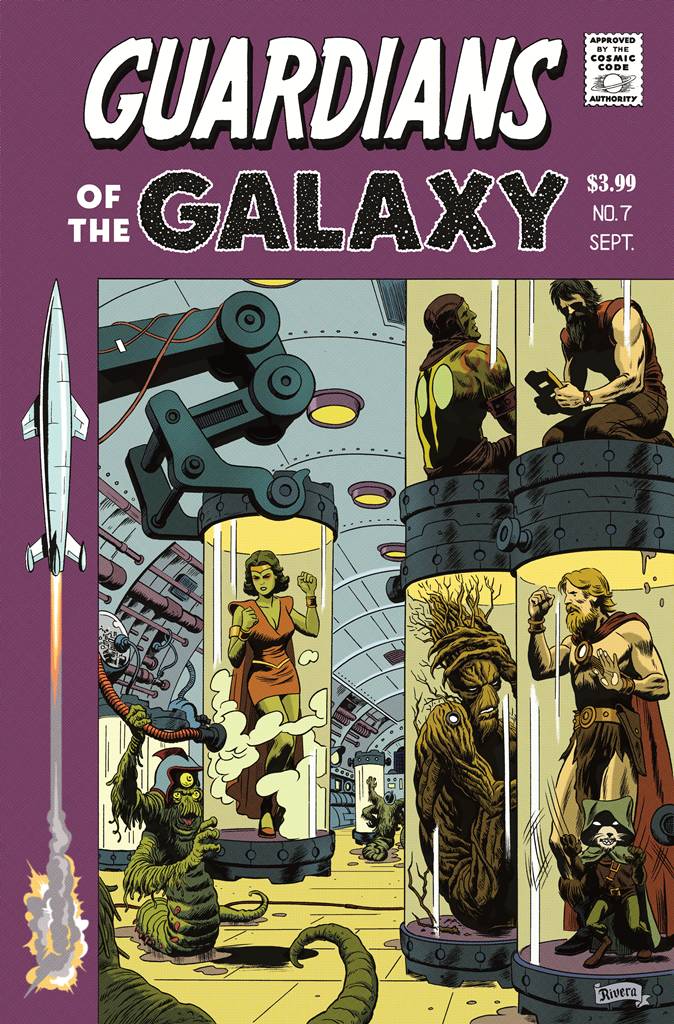 Guardians of the Galaxy #7 1 for 50 Incentive Paolo Rivera