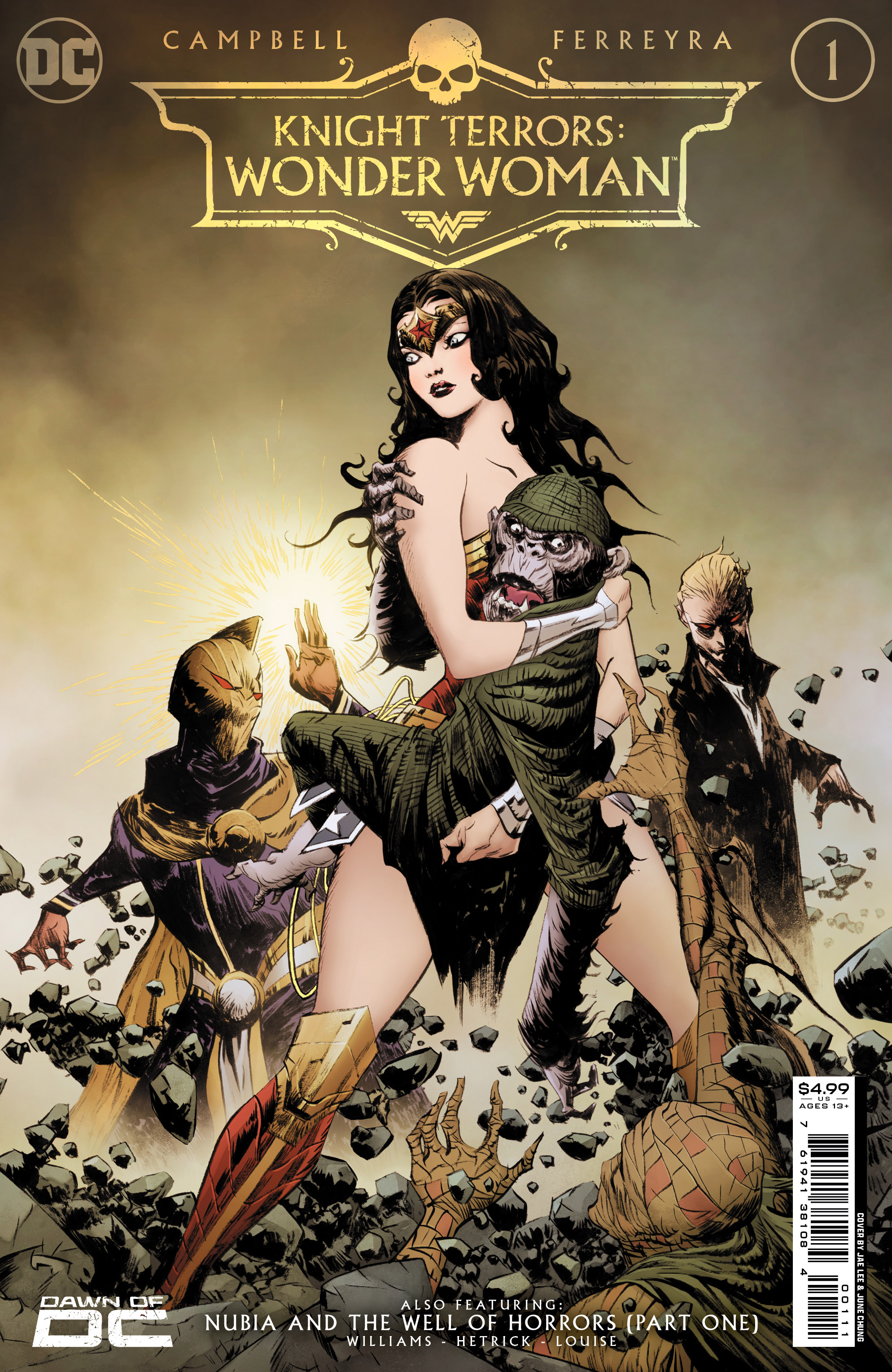 Wonder Woman #800.1 Knight Terrors #1 Cover A Jae Lee (Of 2)