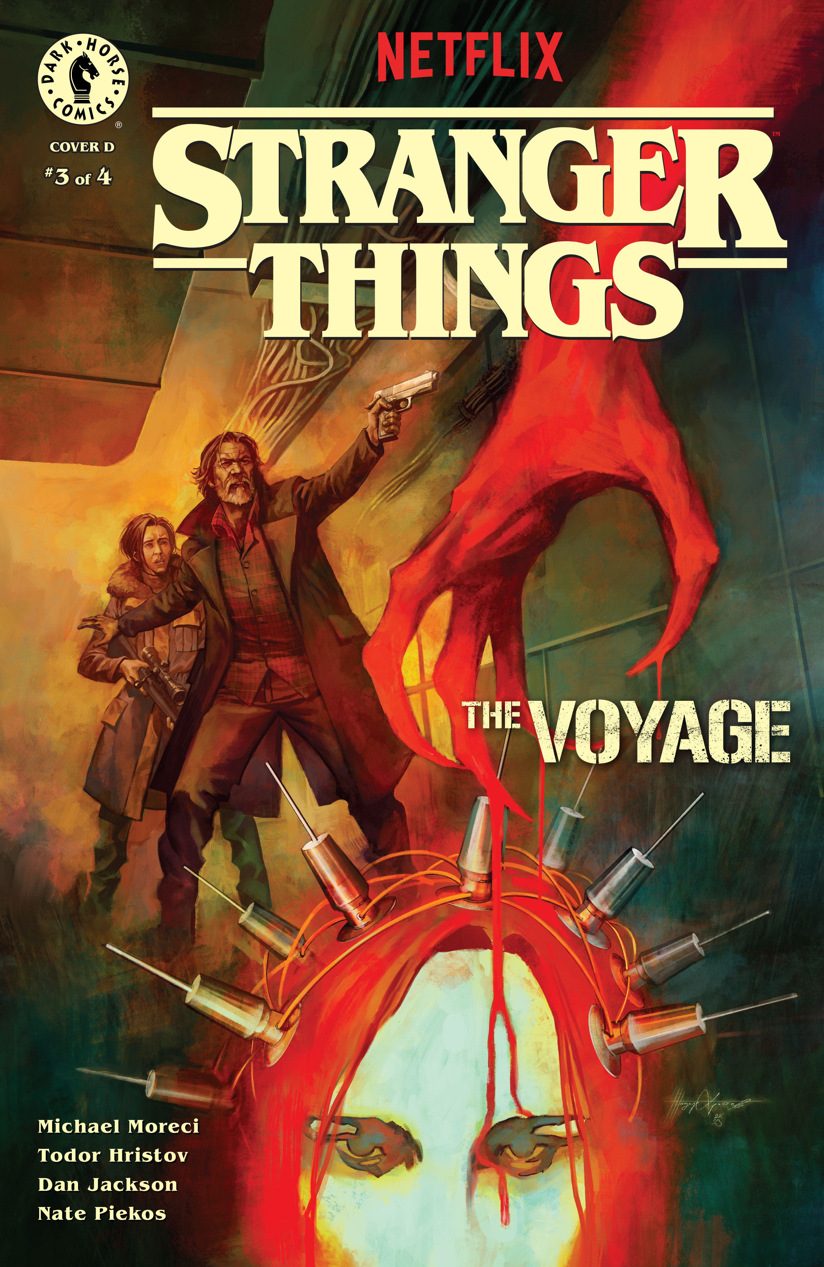 Stranger Things The Voyage #3 Cover D (Todor Hristov)