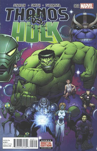 Thanos Vs. Hulk #2 [Direct Edition]-Fine (5.5 – 7)