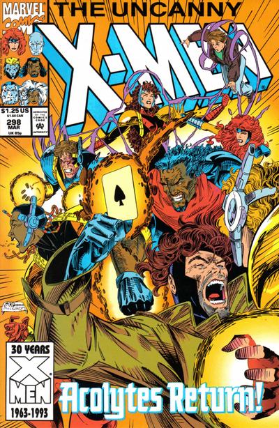 The Uncanny X-Men #298 [Direct]-Near Mint (9.2 - 9.8)