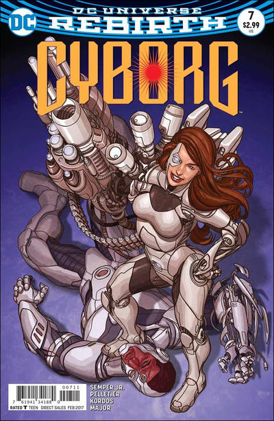 Cyborg #7 [Mike Choi Cover]-Very Fine (7.5 – 9)