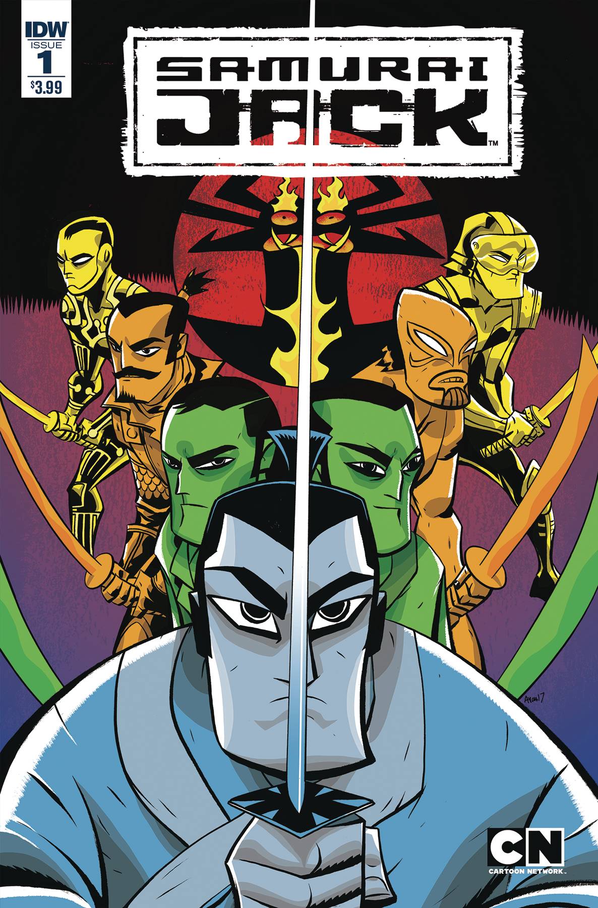 Samurai Jack Quantum Jack #1 Cover A Oeming