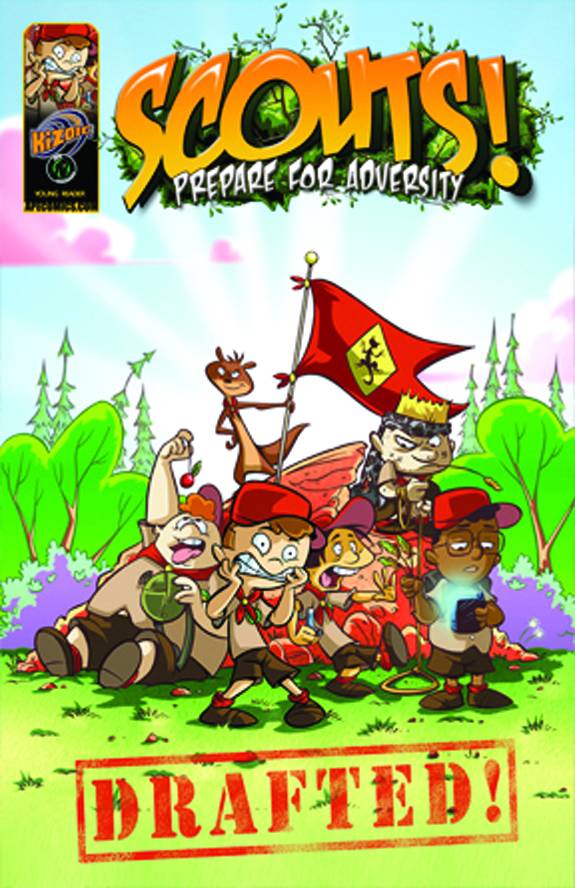 Scouts Drafted Graphic Novel