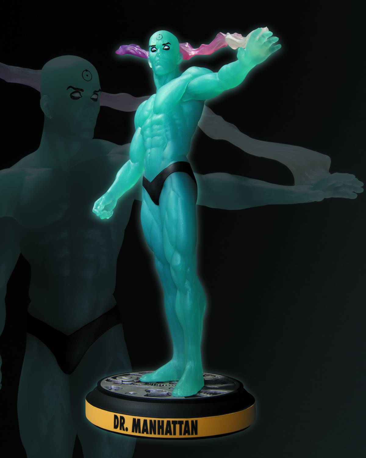 Before Watchmen Dr Manhattan Statue
