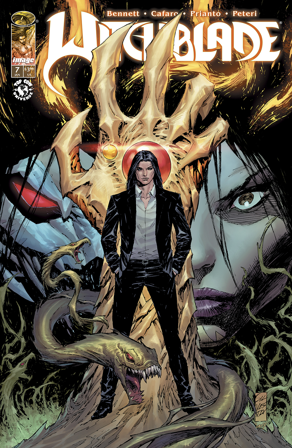 Witchblade #7 Cover A Marc Silvestri & Arif Prianto (2024)