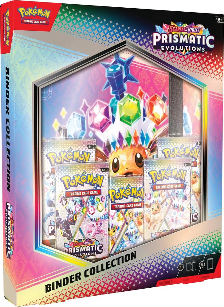 Pokemon TCG: Scarlet and Violet 8.5 Prismatic Evolutions Binder Collection