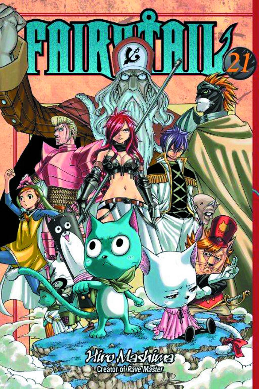 Fairy Tail Manga Volume 21