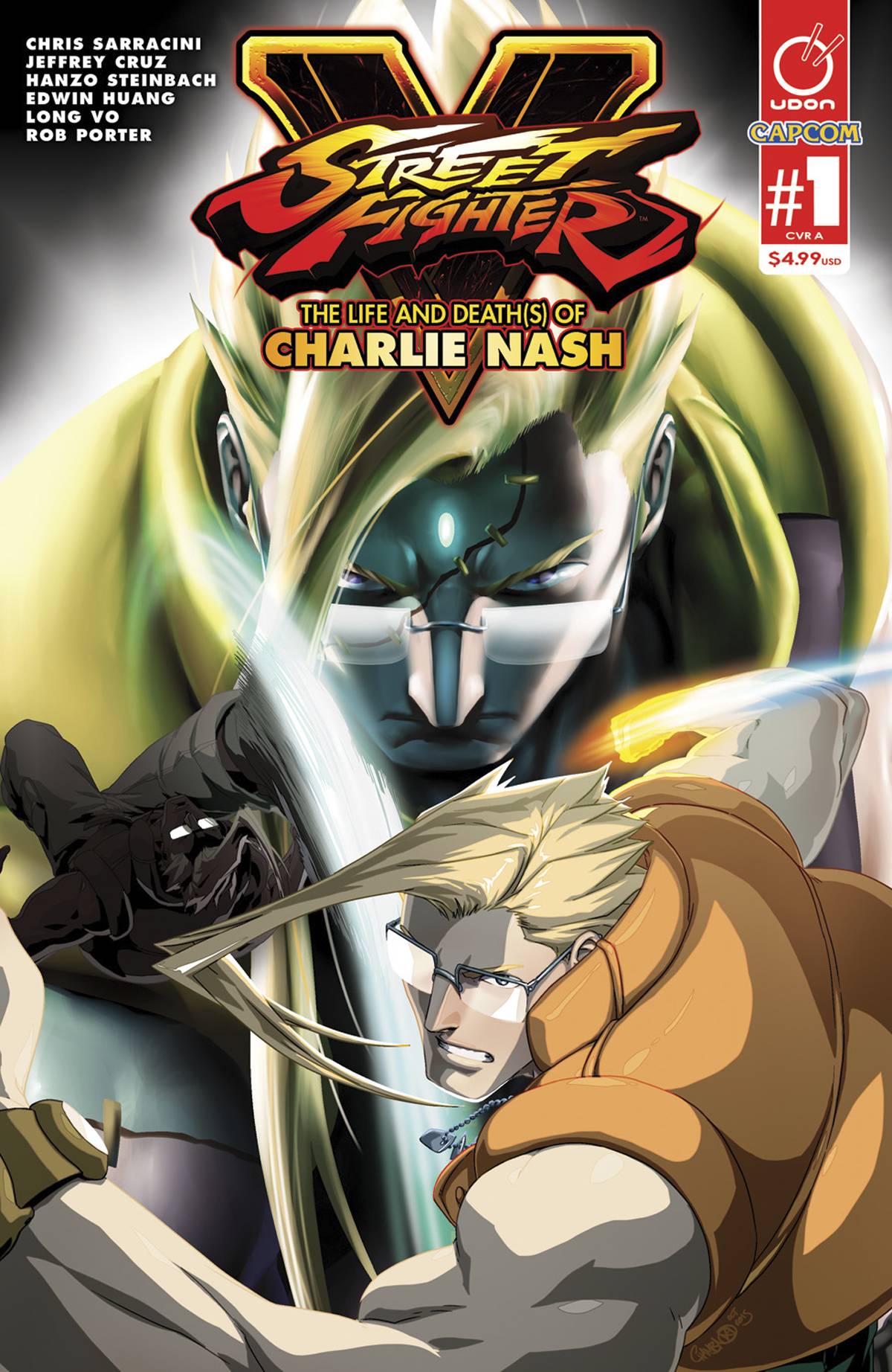 Street Fighter V Charlie Nash Cover A Cruz
