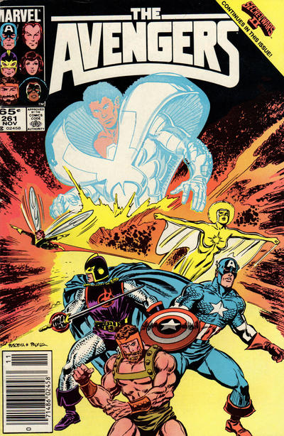 The Avengers #261 [Newsstand] - Vg/Fn 