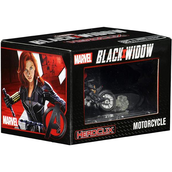 Marvel Heroclix Black Widow Movie With Motorcycle