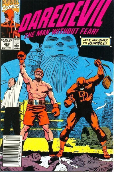 Daredevil #289 [Newsstand]-Fine (5.5 – 7)