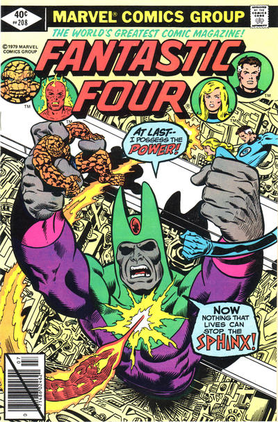 Fantastic Four #208 [Direct] - Fn/Vf