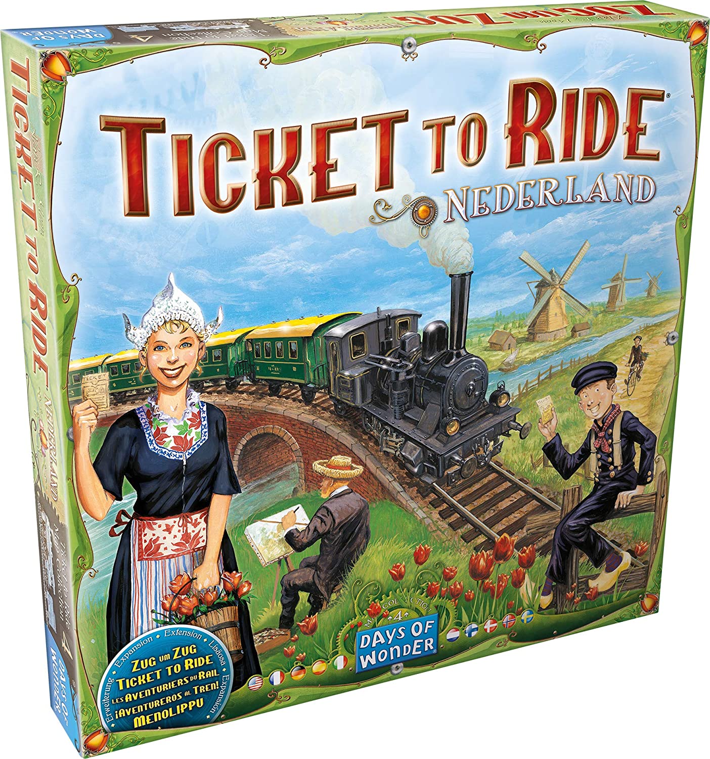 Ticket to Ride Map Collection 4 Nederland