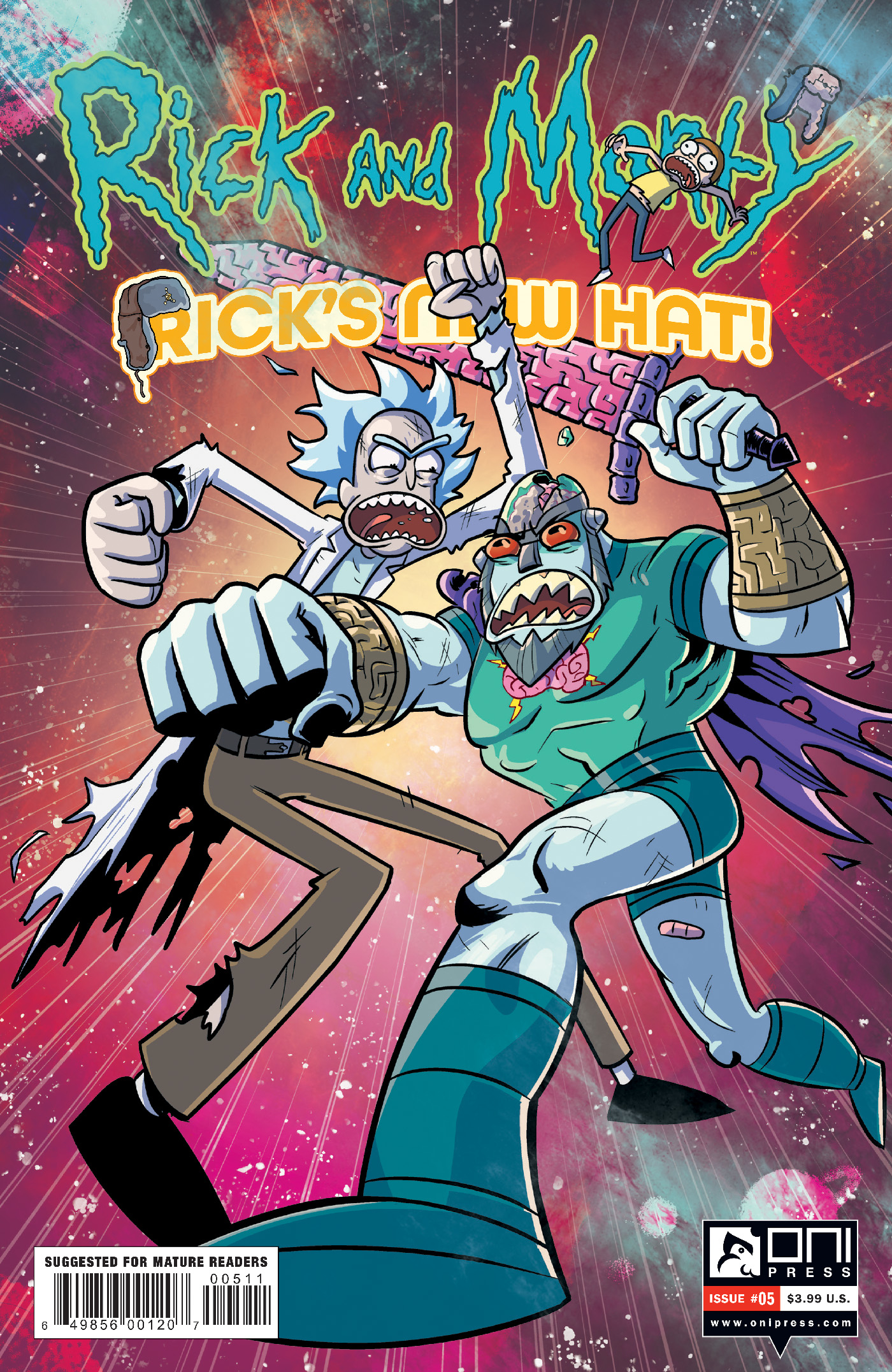 Rick and Morty Ricks New Hat #5 Cover A Stresing