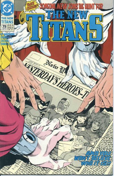 The New Titans #79-Near Mint (9.2 - 9.8)