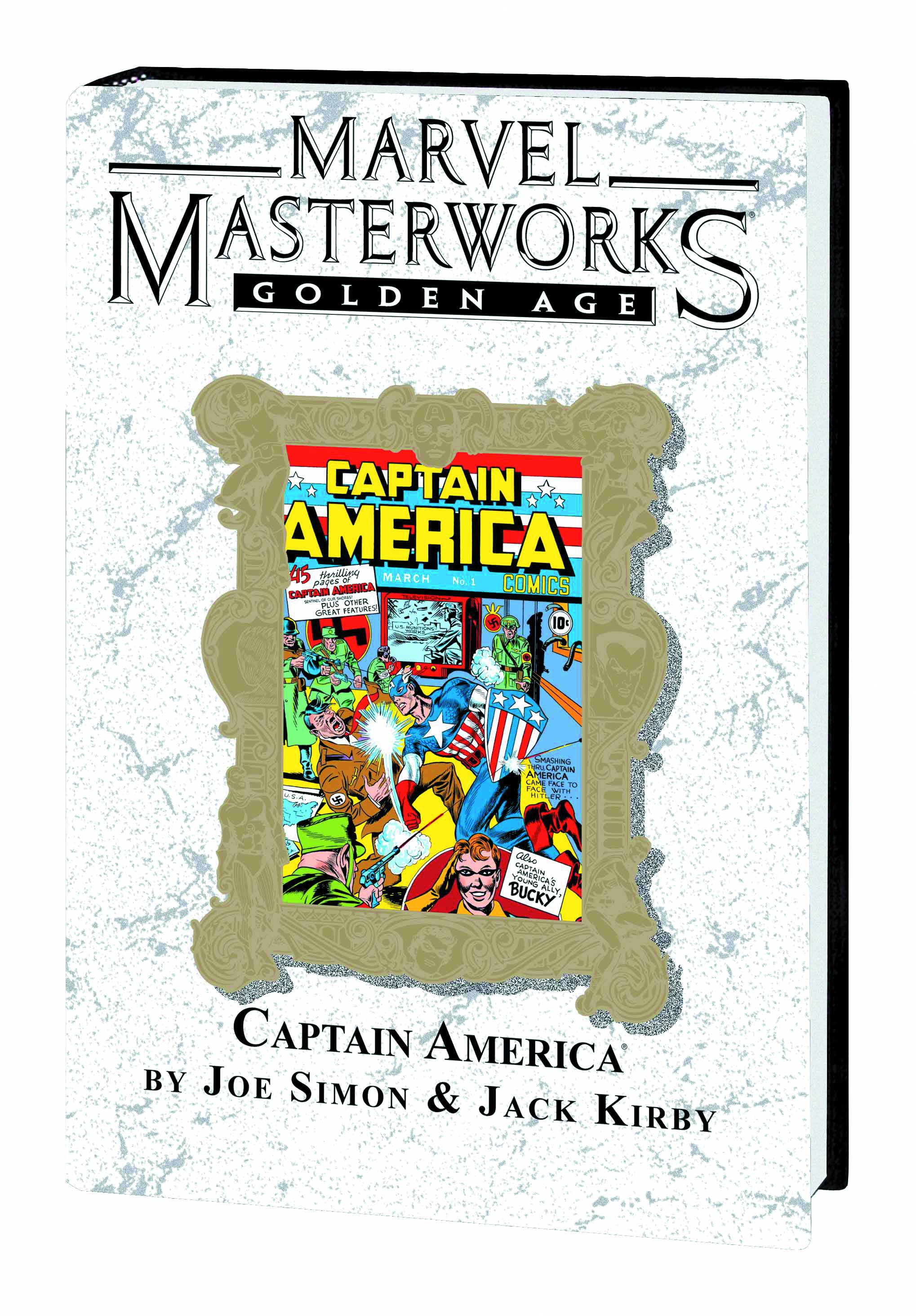 Marvel Masterworks Golden Age Captain America Graphic Novel Volume 1 Direct Market Edition Edition 43