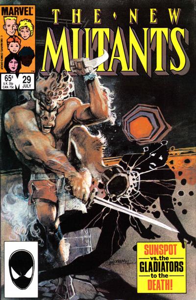 The New Mutants #29 [Direct]-Fine (5.5 – 7)